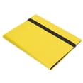 thumbnail image 2 of Trading Card Binder, Card Binder PP Material Colored Cover  For Home For Game Card Yellow, 2 of 8