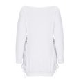 thumbnail image 3 of Birdeem Womens Summer Over Size Loose Large Long-Sleeved off Shoulder Dress, 3 of 5