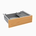 thumbnail image 1 of Desky Minimal Under Desk Drawer - Select Beech Laminate / Grey, 1 of 10