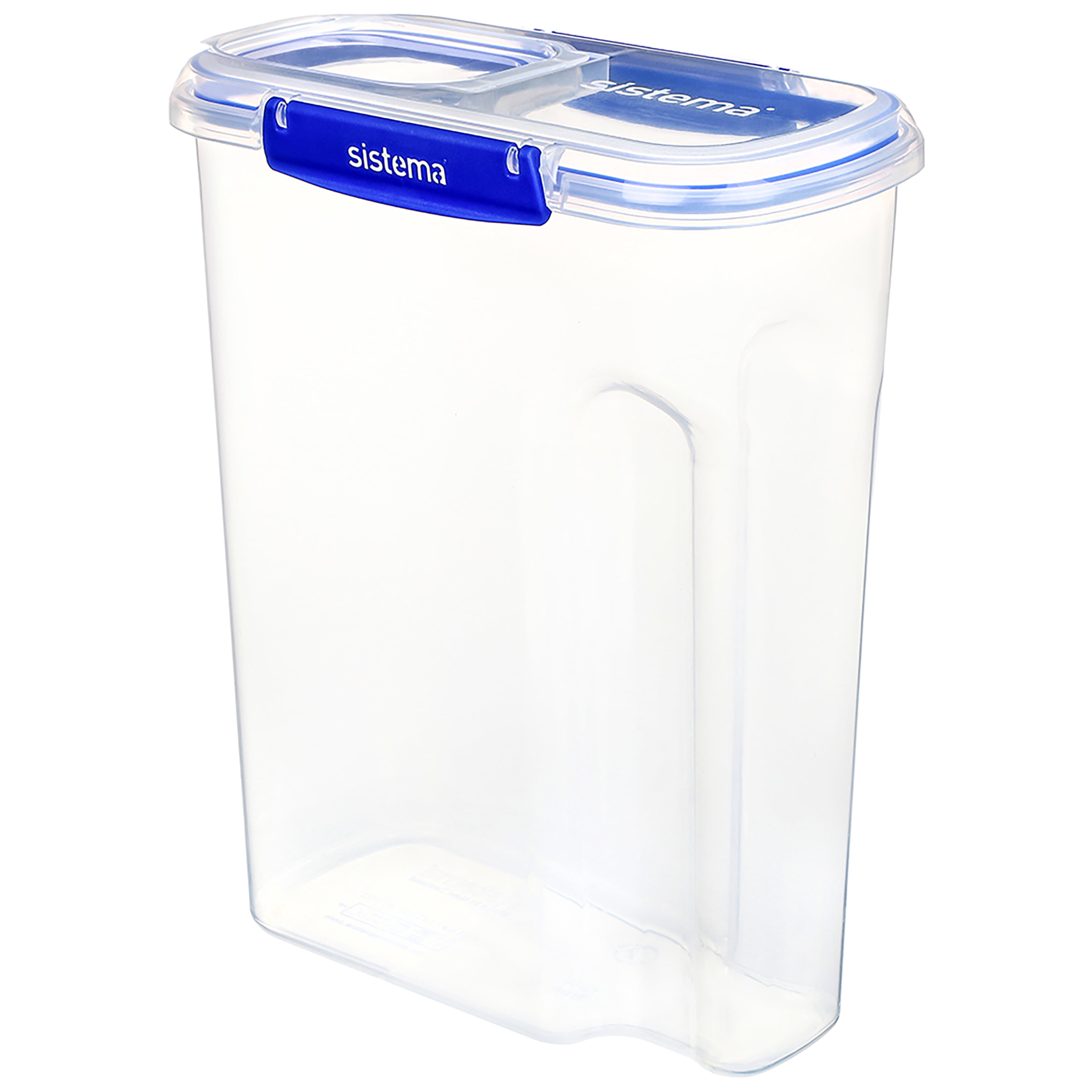 Récipient de conservation Sistema KLIP IT PLUS pour céréales | Récipient de conservation hermétique de 4,2 litres pour placard | Sans BPA [881450]