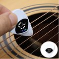 thumbnail image 2 of 2 In 1 Guitar Tuner and Plectrum High Precision Tuning Comfortable Feel Portable Durable for Guitarists, 2 of 6