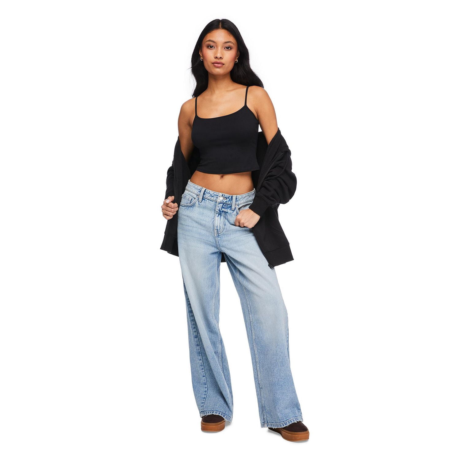 No Boundaries Women's Cropped Cami