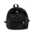 thumbnail image 1 of Women Corduroy Backpack Travel Rucksack Handbag School Bag, 1 of 3