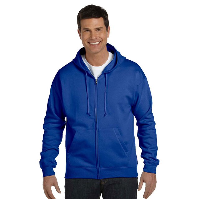 Hanes 7.8 oz. ComfortBlend EcoSmart 50/50 Capuche à Fermeture Éclair Complète