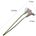 thumbnail image 2 of CHUANK 20pcs Artificial Calla Lily Silk Flowers 13.4” for Home Kitchen Wedding Table Decoration (White), 2 of 18