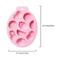 thumbnail image 3 of Oleegame 2PC Cookie Mold Fruit Modeling Silicone Mold DIY Chocolate Baking Tool Cake Mold Ice Mold Pink, 3 of 4