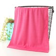 thumbnail image 1 of XZNGL 1PC Bathing Towel Shower Absorbent Superfine Fiber Soft Comfortable Bath Towel, 1 of 9