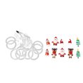 thumbnail image 1 of Christmas Led Lights, Highly Durable Rich Elements Easy Installation Led Christmas Lights  For Home For Office For School, 1 of 8