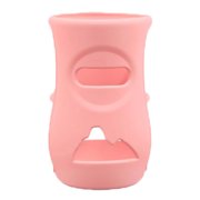 Binwennn Silicone Sleeve For Natural Glass Baby Bottles Breakage Baby Bottle Holder Insulated Natural Silicone Bottle Cover Compatible Glass Natural Baby Bottle 8 Oz Fishbowl Cups Vs Mug Colorful Cups