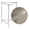 thumbnail image 4 of Kate and Laurel Ulani Modern Nesting Side Table, Set of 2, Silver, Sophisticated End Tables for Storage and Display, 4 of 9