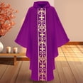 thumbnail image 2 of Purple Happy Vacation Halloween Robes for Mens Winter Fall Medieval Gothic Dance Costumes Cosplay Renaissance Peasant Steampunk Robes Bath Robes Man 2025 Clothes One Size, 2 of 9