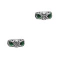 thumbnail image 2 of Maytalsory Retro Owl Eye Ring Electroplated With Luster Eye Owl Ring Alloy Exquisite Craft Adjustable Size Official Green 2Set, 2 of 6