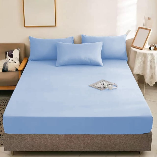 Premium Anti-Slip Microfiber Bed Skirt for Single Bed, Easy Care Breathable and Soft Bedding Accessory
