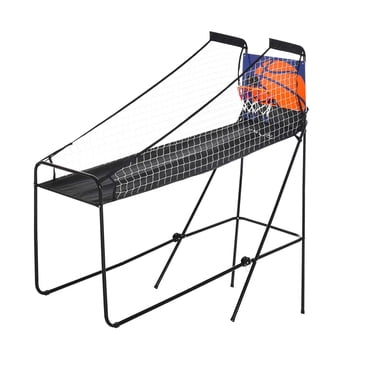 Soozier Basketball Arcade Game with Electronic Score Board, Black