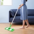 thumbnail image 3 of Washable Microfiber Mop Replacement Head | Fine Microfiber Cleaning Pad | Reusable Eco-Friendly Mop Mat | Fits Standard Mops | Dust and Allergy Resistant | Easy Care Machine Washable, 3 of 5