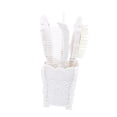 thumbnail image 2 of TopLLC 5pcs Vanity Mirror Comb Set Plastic Wallet Massage Kit Plastic Mirror Travel Mirror Straightening Brush Hand Hair Comb Hair Brush Comb Detangling Hair Comb Mirror combs combination, 2 of 9