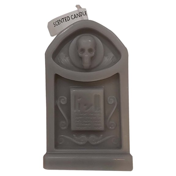 Dvkptbk Candle Tombstone Halloween Skull Tombstone Aromatherapy Candle Horror Series Decorative Ornament Gift Candle Kitchen Essentials