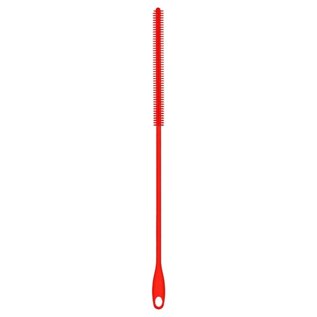 Food Grade Silicone Straw Brush With Dense Nipple Cleaner For Babies Border Test Tube Cleaning Tool