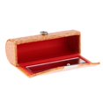 thumbnail image 4 of HILABEE Lipstick case with mirror lipstick box holder box makeup, orange, 4 of 7