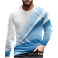 thumbnail image 1 of Pompotops T-Shirt Blouse Décontracté à Col Rond et Manches Courtes pour Hommes en Solde, 1 of 5