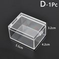 thumbnail image 1 of Clear Plastic Box Rectangular ct Specimen Display Desktop Storage Boxes, 1 of 11