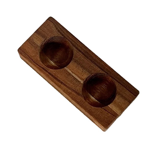 DOLITY Porte-Oeufs Contenant de Rangement pour Oeufs 2 Compartiments Contenant à Oeufs Portable Plateau de Rangement pour Oeufs