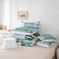 thumbnail image 5 of YST Lake House 7-Piece Comforter Set, Black Sketch Lines Bedding Set, Full Size, 5 of 5