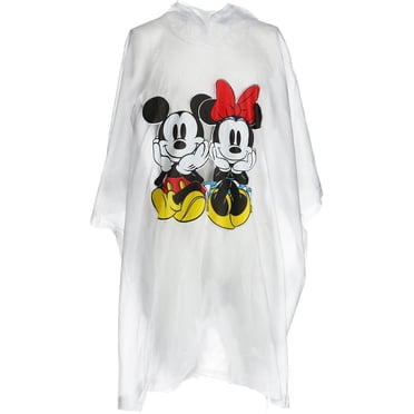 Disney Poncho de Pluie pour Enfant Mickey et Minnie Mouse