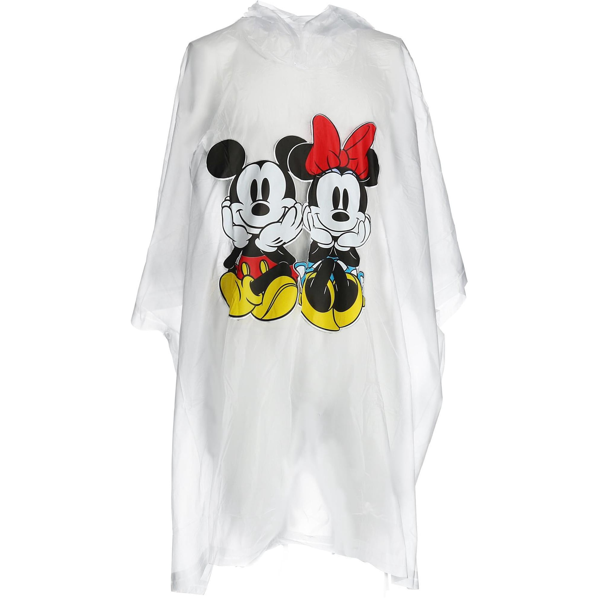 Disney Kid's Mickey And Minnie Mouse Rain Poncho