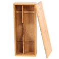 thumbnail image 2 of Household Chopsticks Box Smooth Chopsticks Cage Durable Chopsticks Spoon Tableware Storage Box with Separate Design for Home Restaurant Indoor, 2 of 9