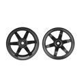 thumbnail image 1 of Moyeu de Jante de Voiture RC en Alliage d'Aluminium Durable Moyeu de Roue de Voiture RC, Jante de Voiture RC, Voiture RC à Plat Télécommandée pour Voiture RC 1/10 Voiture RC Drift 5 Rayons Noir, 1 of 8