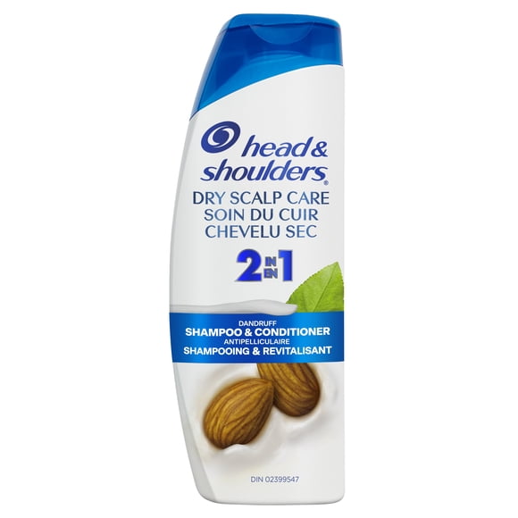 Head & Shoulders Cuir Chevelu Sec 2-en-1 Shampooing Antipelliculaire + Revitalisant