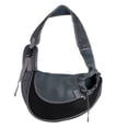 thumbnail image 1 of Small Pet Dog Sling Carrier Breathable Mesh Travelling Pet Hands- Sling Bag Adjustabled Padded Strap Front Pouch Shoulder Bag For Dogs Cats, 1 of 2