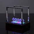 thumbnail image 4 of TIELUTT Cradle LED Light Up Energy Home Science Toys Home Addition Math Facts Wheel Building Sticks for Kids Wooden Big Worm on A String Games for Toddlers 4 Years Girls Kids Game, 4 of 7