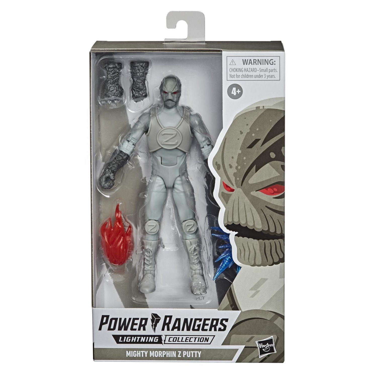 Power Rangers Lightning Collection Zeo, figurine de collection haut de gamme de 15 cm de Z Putty, avec accessoires