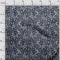 thumbnail image 2 of oneOone Viscose Chiffon Fabric Leaves|Floral & Paisley Block Printed Craft Fabric BTY 42 Inch Wide, 2 of 4