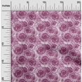thumbnail image 2 of oneOone Rayon Purple Fabric Ocean Sewing Craft Projects Fabric Prints By Yard 56 Inch Wide, 2 of 4