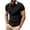 Black, variant on lcziwo Mens Quarter Zip Golf Shirts,Men's Short Sleeve Zipper Polo Shirt,1/4 Zip Shirts for Men Solid Color Pullover Lapel Collar Golf Shirt,Red S