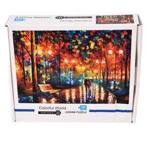 Art Puzzle, Puzzles marcher dans la pluie pour les amis pour la famille