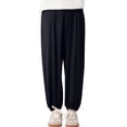 thumbnail image 2 of Kids' Loose Solid Color Jogging Slacks 3 12 Years Old, 2 of 4