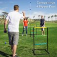 thumbnail image 3 of GoSports Ladder Toss Game with 6 Bolo Balls Indoor Outdoor Backyard Lawn Game, 3 of 7