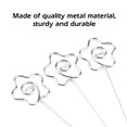 thumbnail image 3 of ZPSHYD Numéro de Table Titulaire, 100Pcs Place Carte Titulaire Métal DIY Fleur Forme Métal Fil Mémo Carte Photo Photo Papier Note Affichage Clip Titulaire, 3 of 8