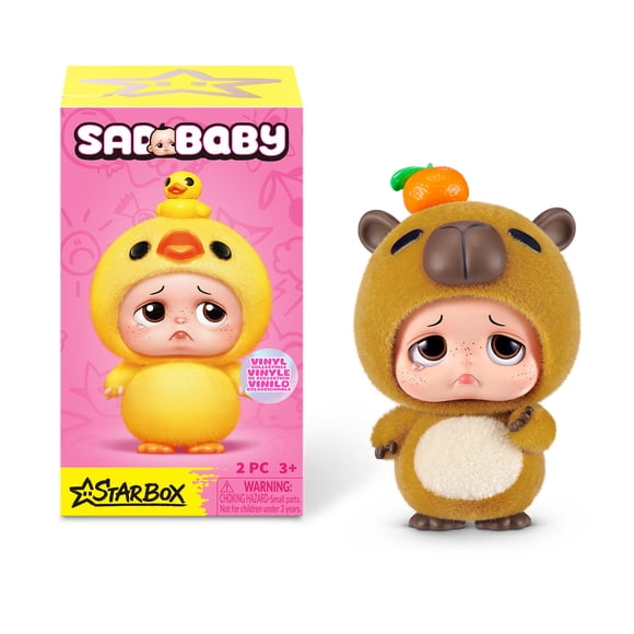Sad Baby Animals Series 1 Blind Box Figurines by STARBOX - Surprise Collectible Toy for Ages 3+