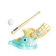 thumbnail image 4 of Almencla Kids Pitching Machine Baseball Practice Pitching Set for Indoor Outdoor Boys 3 Baseballs, 4 of 8