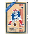 thumbnail image 3 of Patriots de la Nouvelle-Angleterre de la NFL - Logo rétro 14, 3 of 5