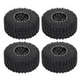 thumbnail image 1 of 4 PCS RC Wheels And Tires Aluminum Alloy Fits For  1/18 TRX4M Remote Control Car, 1 of 8