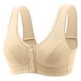 thumbnail image 2 of LSLJS Ladies Traceless Comfortable No Steel Ring Breathable Gathering Front Opening Buckle Bra Woman Underwear, 2 of 5