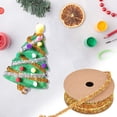 thumbnail image 3 of Gift Wrapping Flocked Ribbon Christmas Decoration DIY Holiday Craft Ribbon for Garlands Bows Tree Decor, 3 of 8