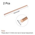 thumbnail image 2 of Unique Bargains 5mm Dia. 150mm Length Solid Copper Round Rod Lathe Bar Stock for DIY Craft 2pack, 2 of 4