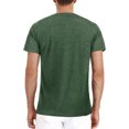 thumbnail image 2 of Innerwin Blouse Col Rond pour Hommes Hauts d'Été Col Henley Coupe Régulière T-Shirts Vert TG, 2 of 3